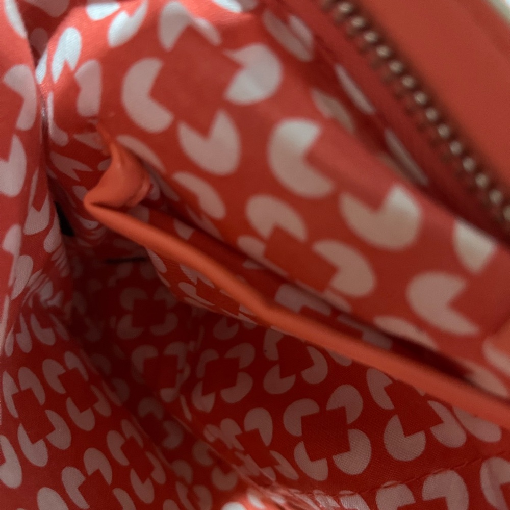 Vera Bradley orange purse - Picture 2 of 6